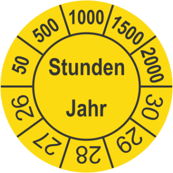 Prüfplaketten PL-819